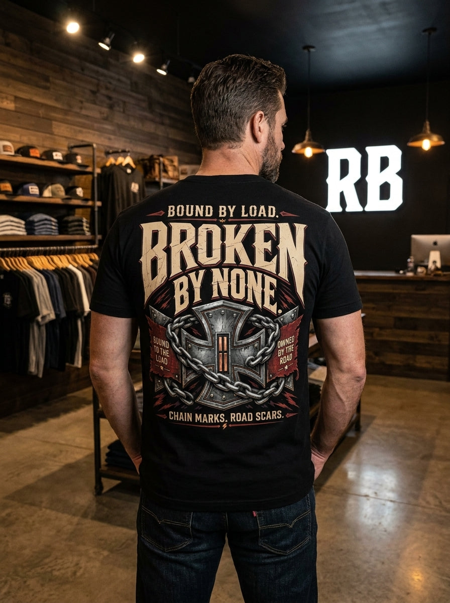 Broken By None - Tee Front Back