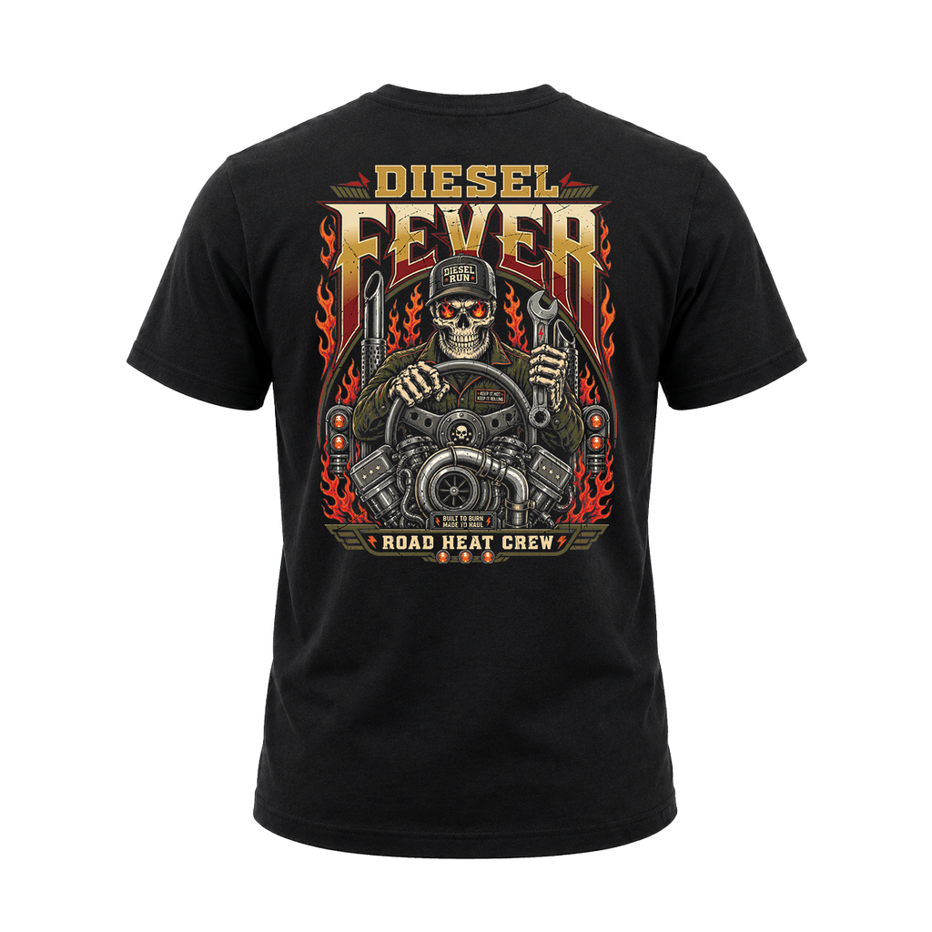 Diesel Fever - Tee Front Back