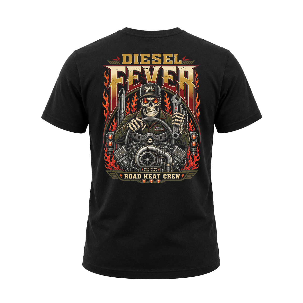 Diesel Fever - Tee Front Back