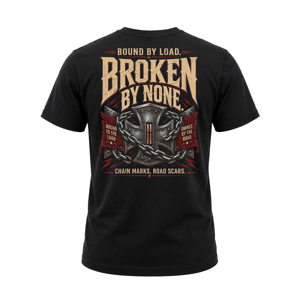 Broken By None - Tee Front Back