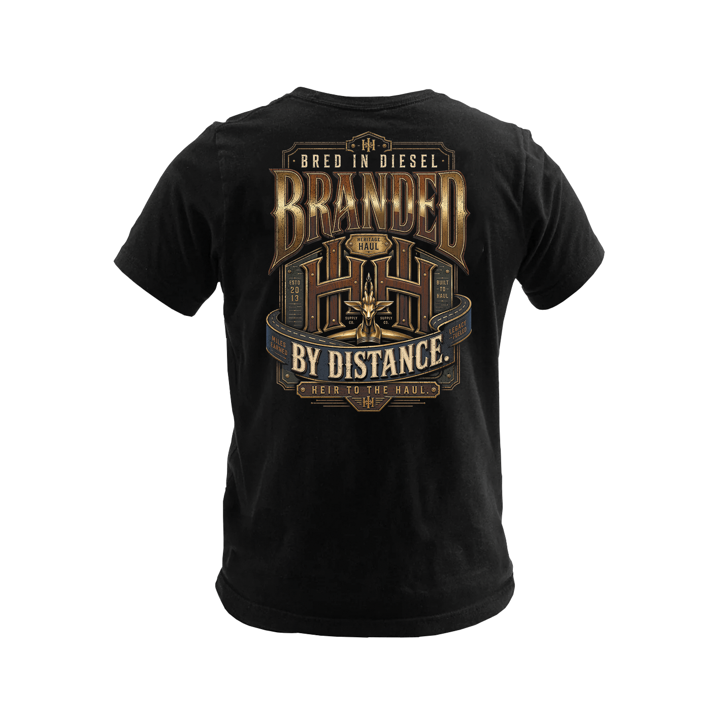 Branded By Distance - Premium Tee New