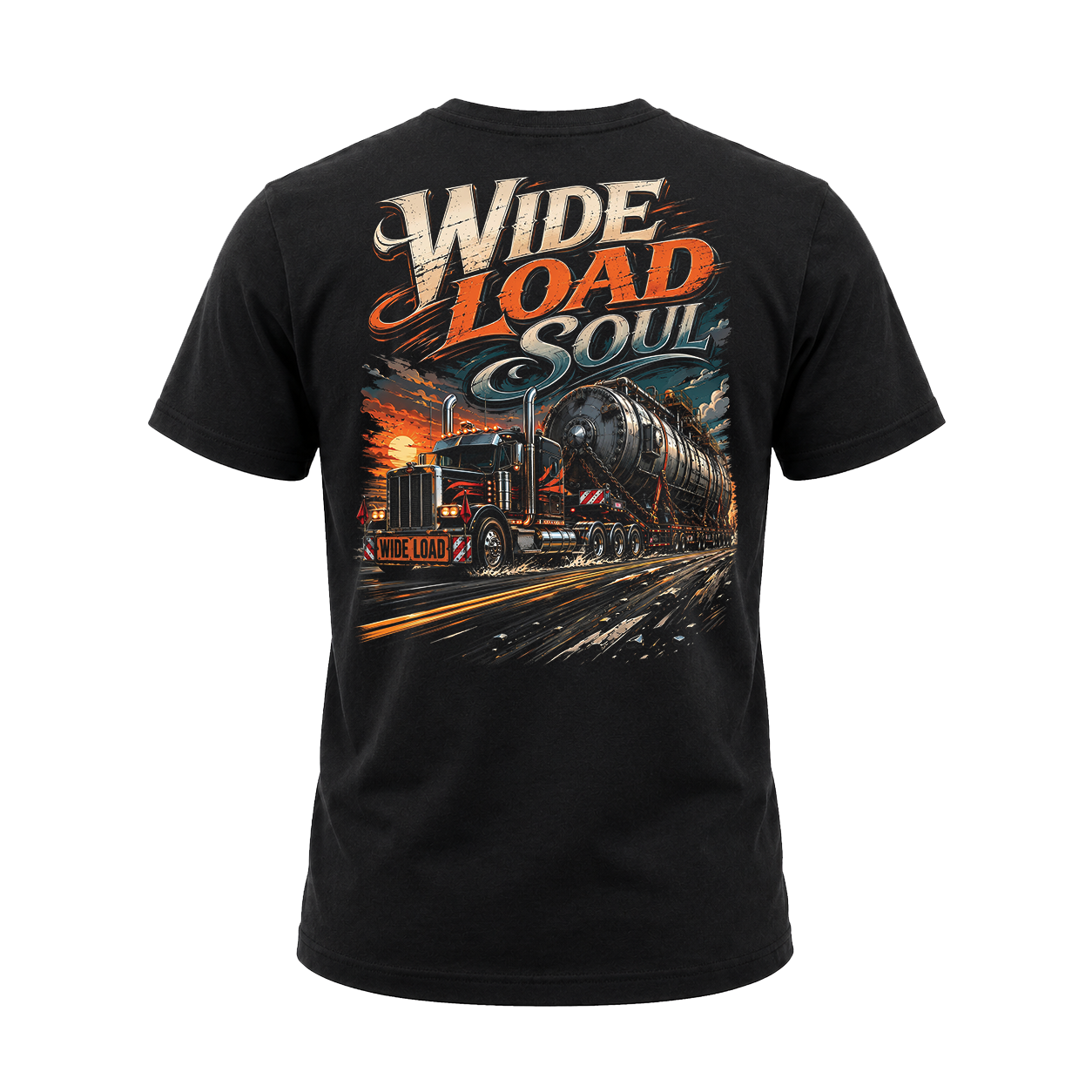 Wide Load Soul - Tee Front Back