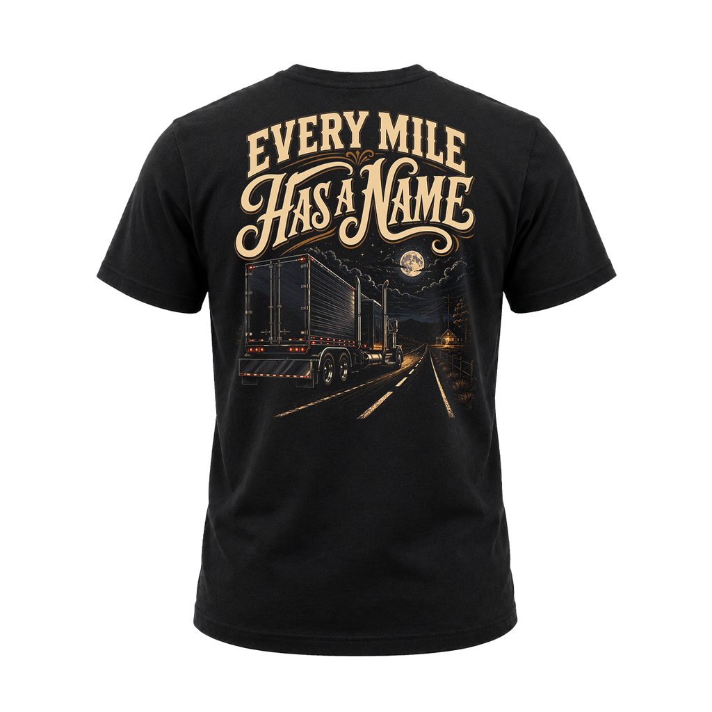 Every Mile Has A Name V2 – Tee Back