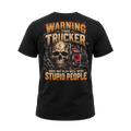 Warning This Trucker - Tee Back