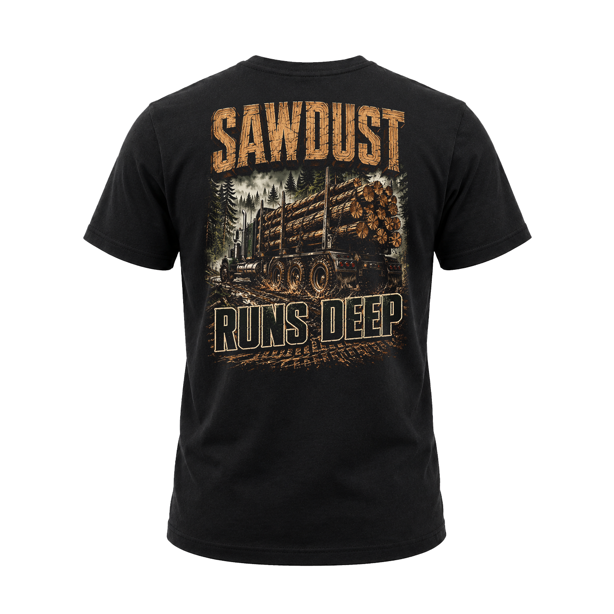 Sawdust Runs Deep - Tee Back