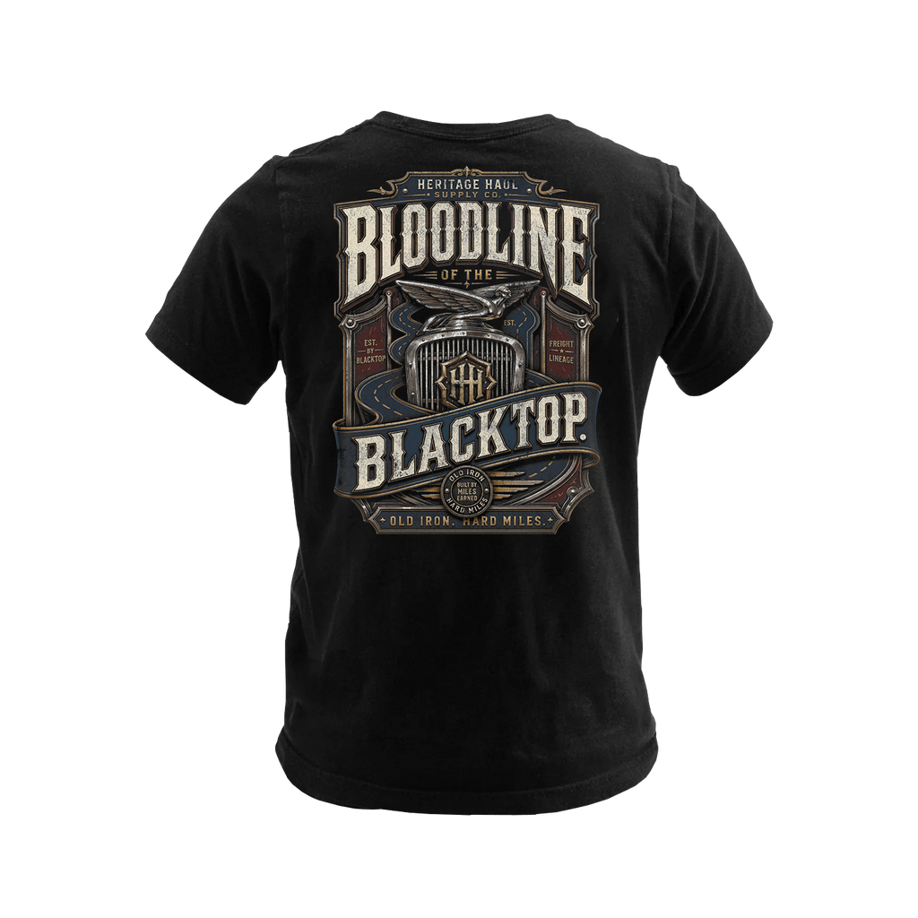 Bloodline Of The Blacktop - Premium Tee New