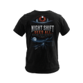 Night Shift Sees All - Premium Tee New
