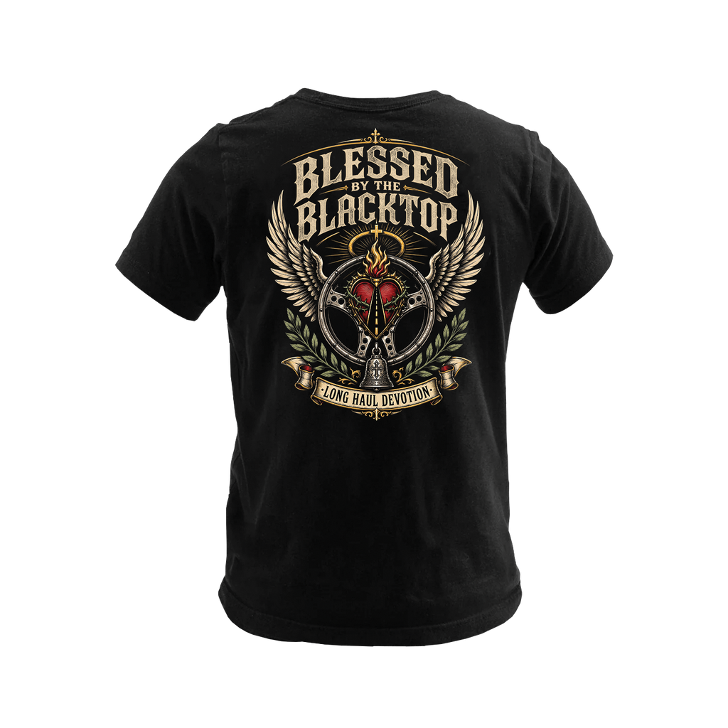 Blessed By The Blacktop - Premium Tee New
