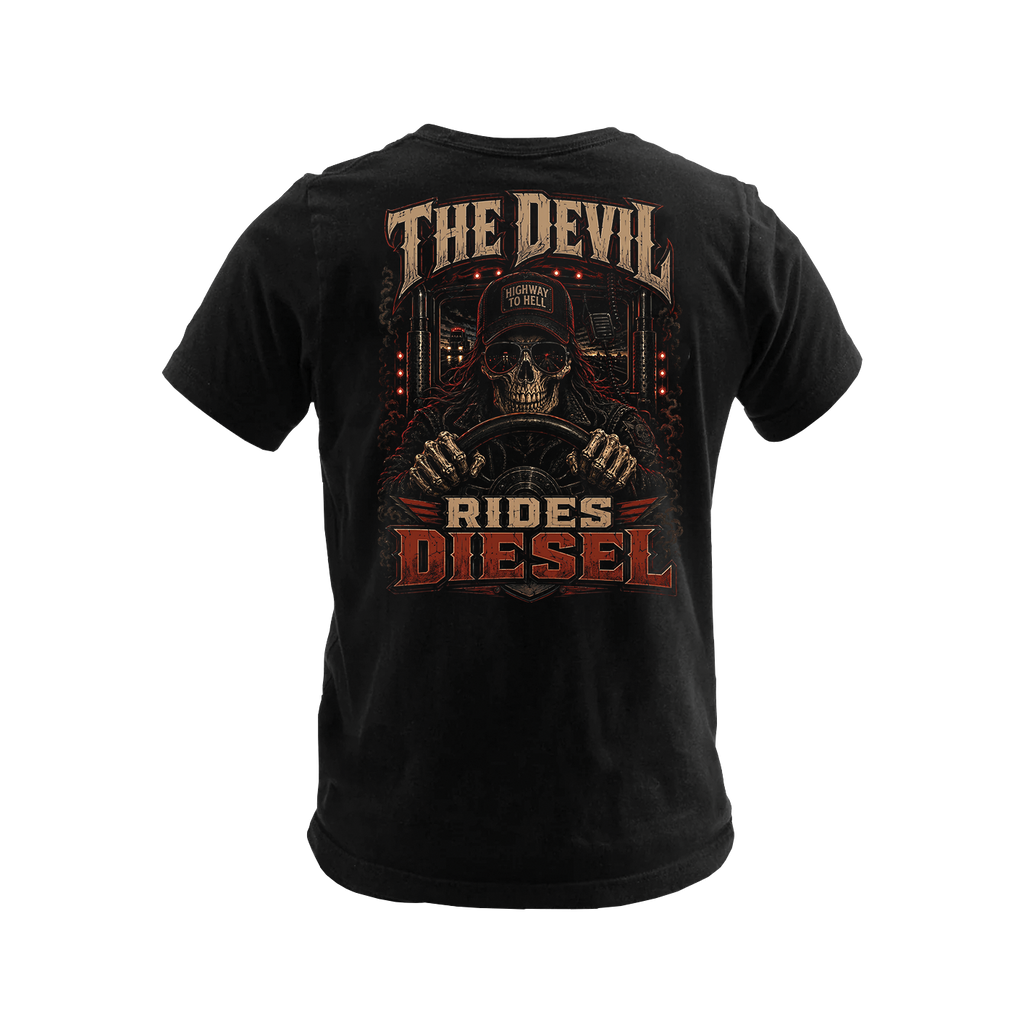 The Devil Rides Diesel - Tee