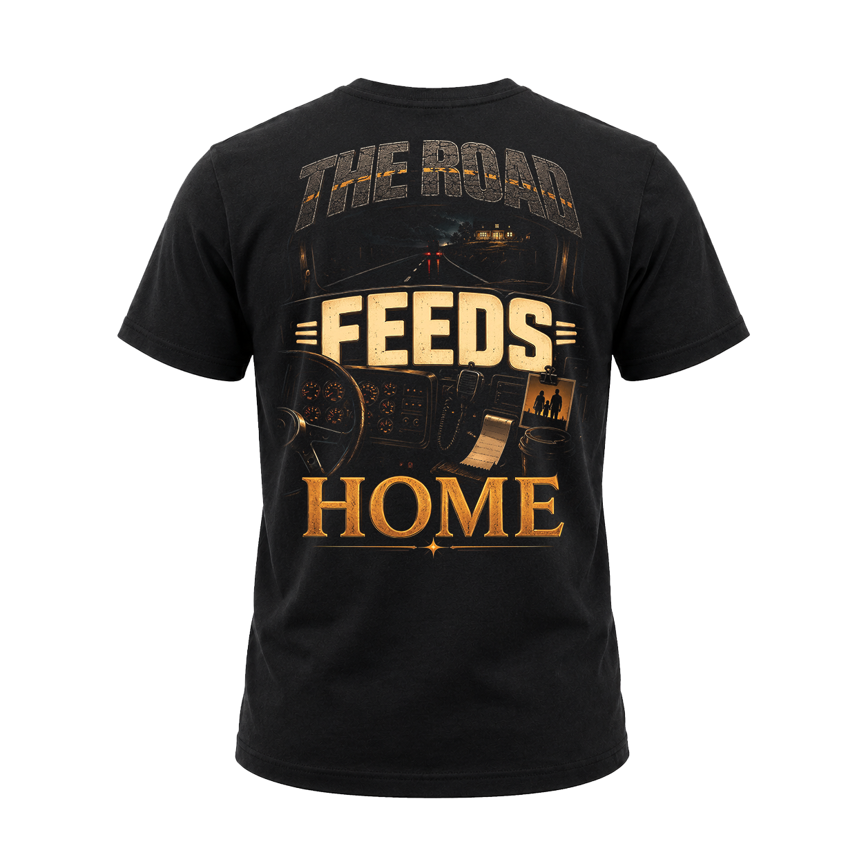 The Road Feeds Home - Tee Front Back