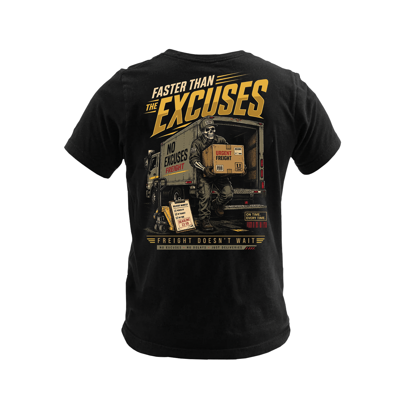 Faster Than The Excuses - Premium Tee New