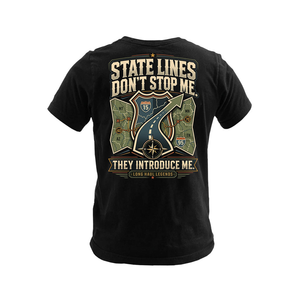 State Lines Don’t Stop Me - Premium Tee New