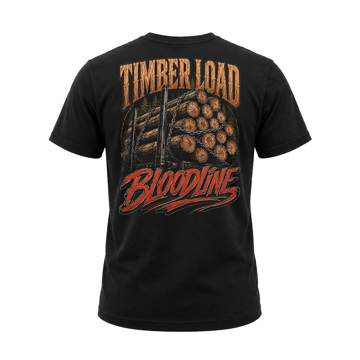 Timber Load Bloodline - Tee Front Back
