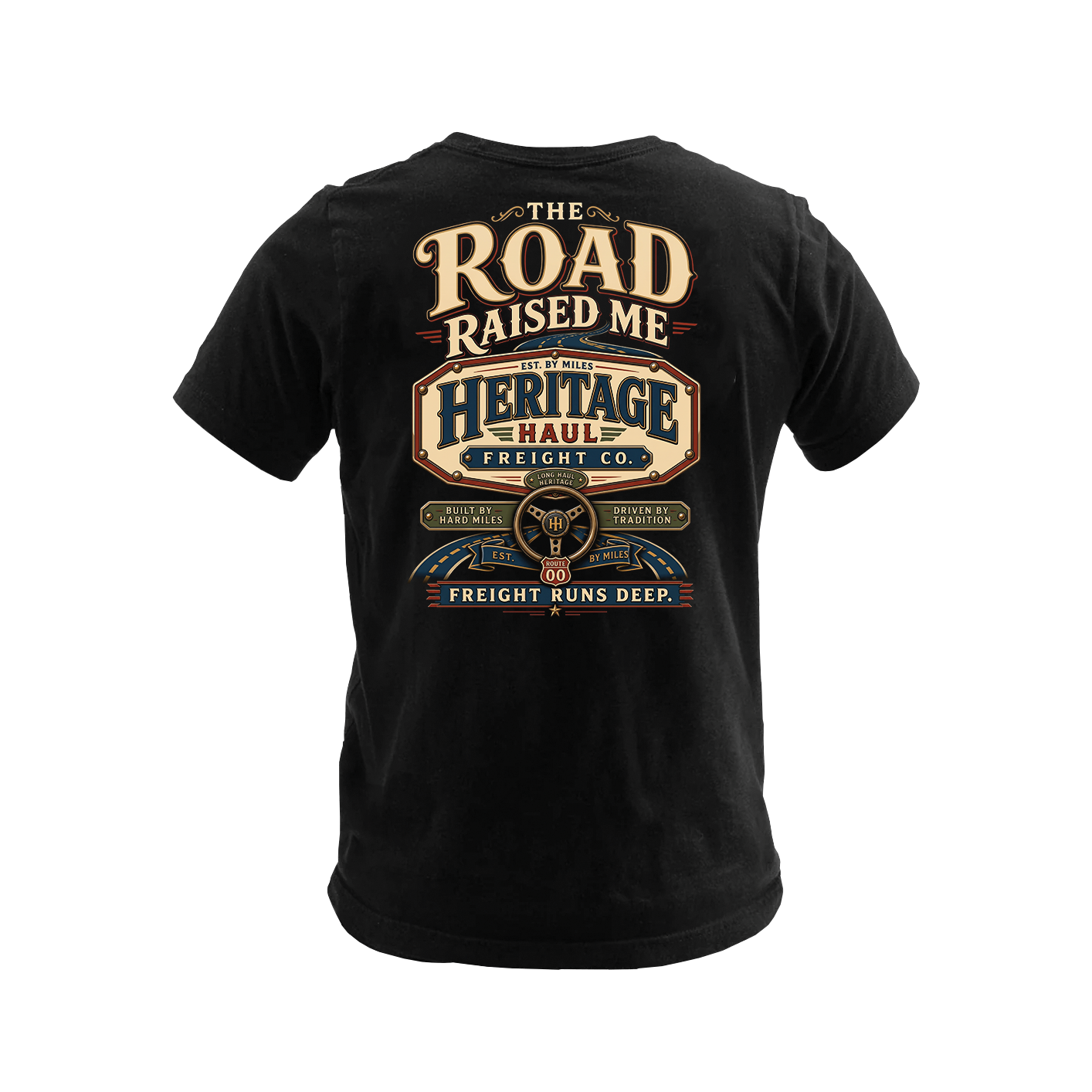 The Road Raised Me - Premium Tee New