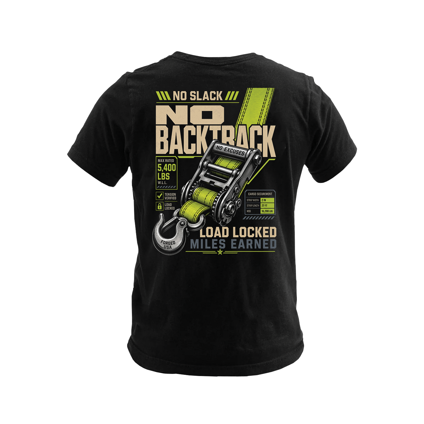No Backtrack - Premium Tee New