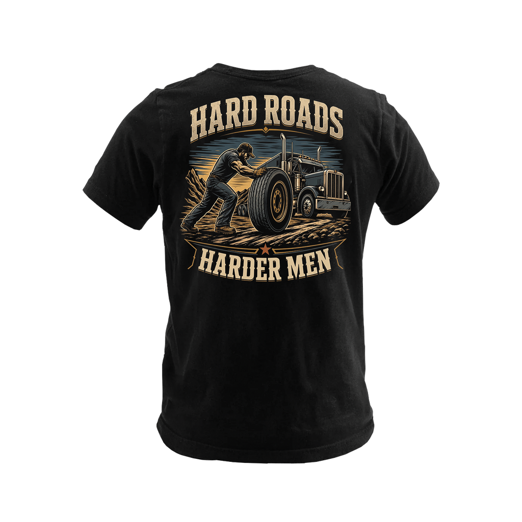 Hard Roads Harder Men - Premium Tee New