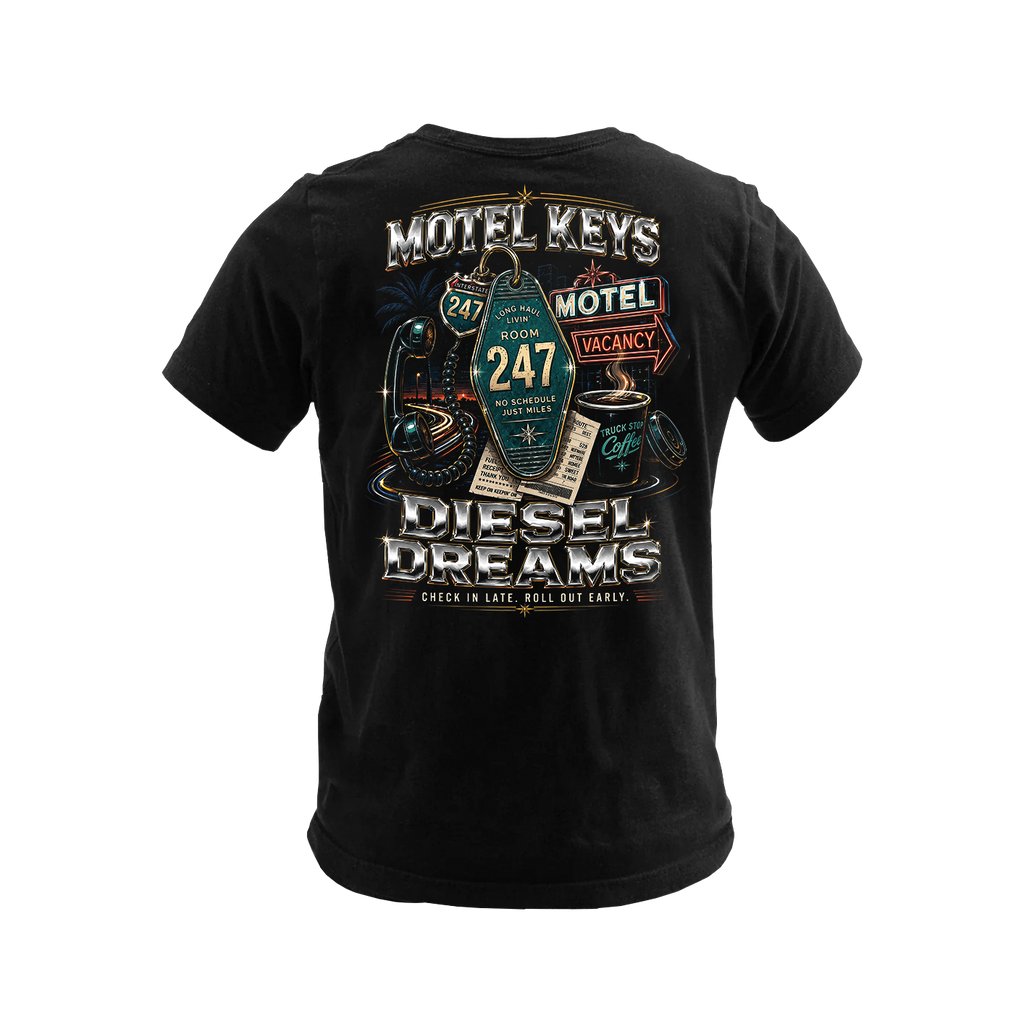 Motel Keys Diesel Dreams - Premium Tee New