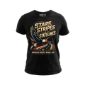 Stars, Stripes & State Lines - Tee Front