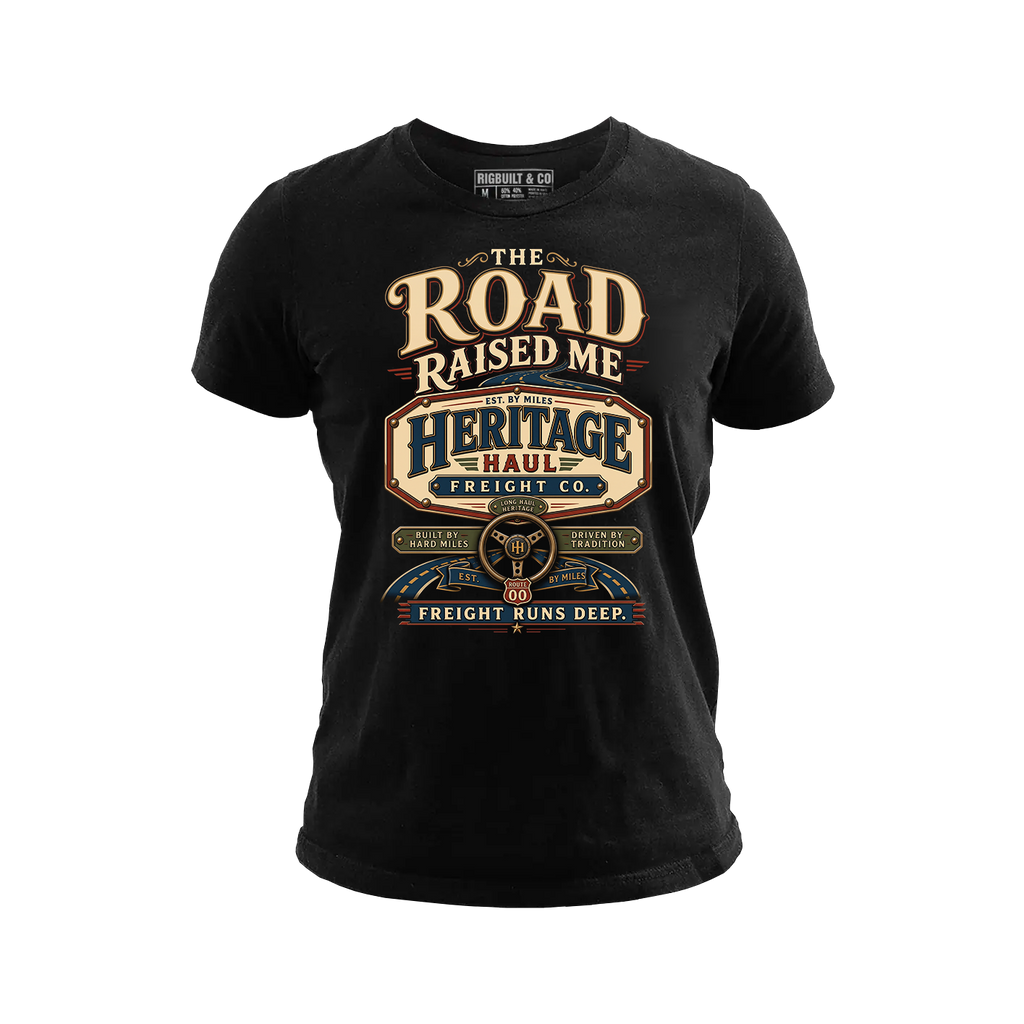The Road Raised Me – Tee Front