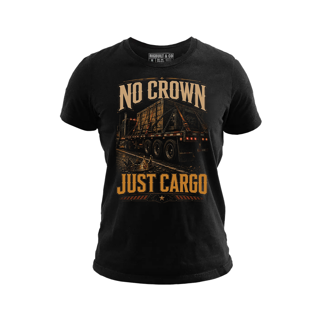 No Crown. Just Cargo - Tee Front