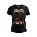 Eighteen Wheels One Country - Tee Front