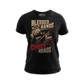 Blessed Hands. Cursed Roads - Tee Front