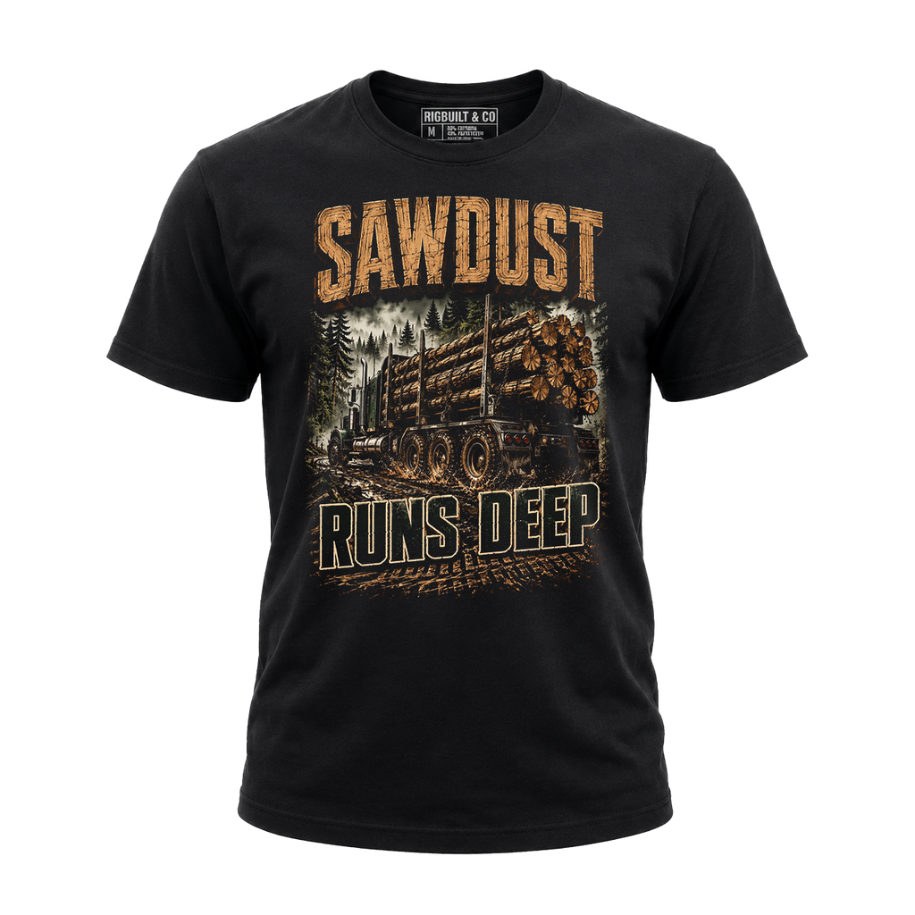 Sawdust Runs Deep - Tee Front