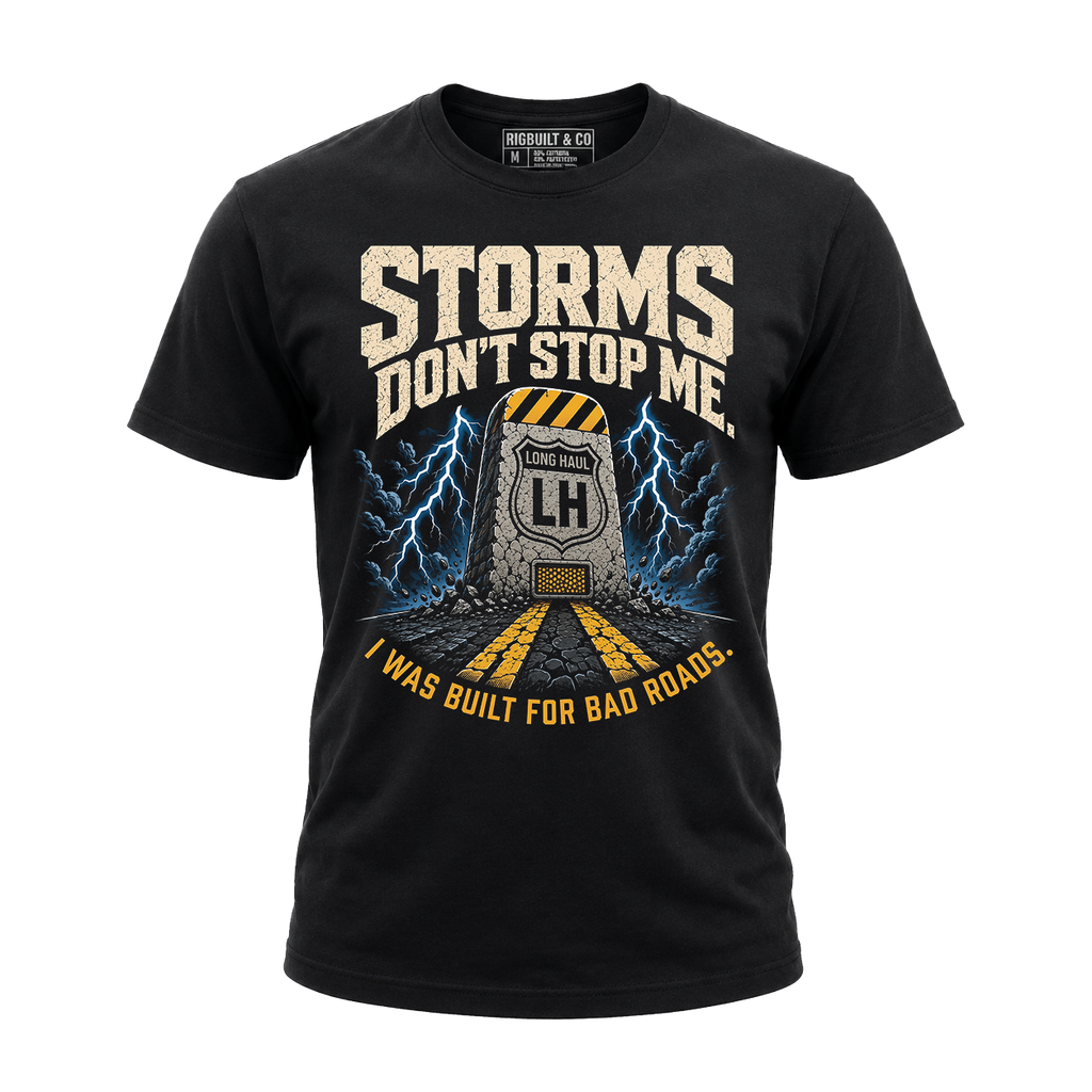 Storms Don’t Stop Me – Tee Front