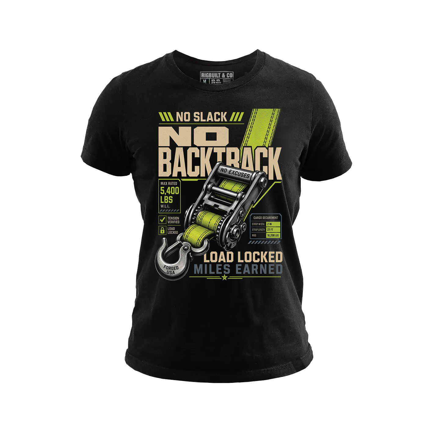 No Backtrack – Tee Front