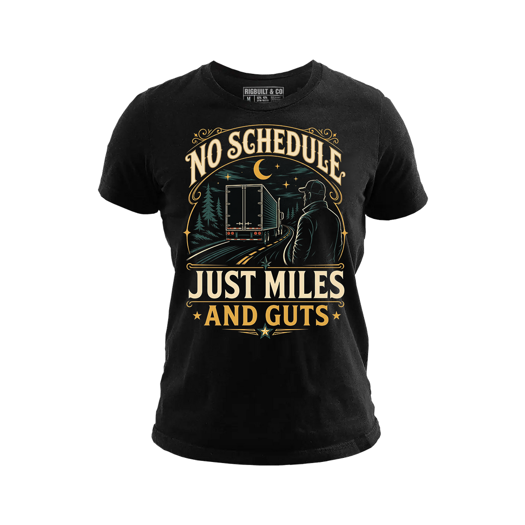 No Schedule Just Miles – Tee