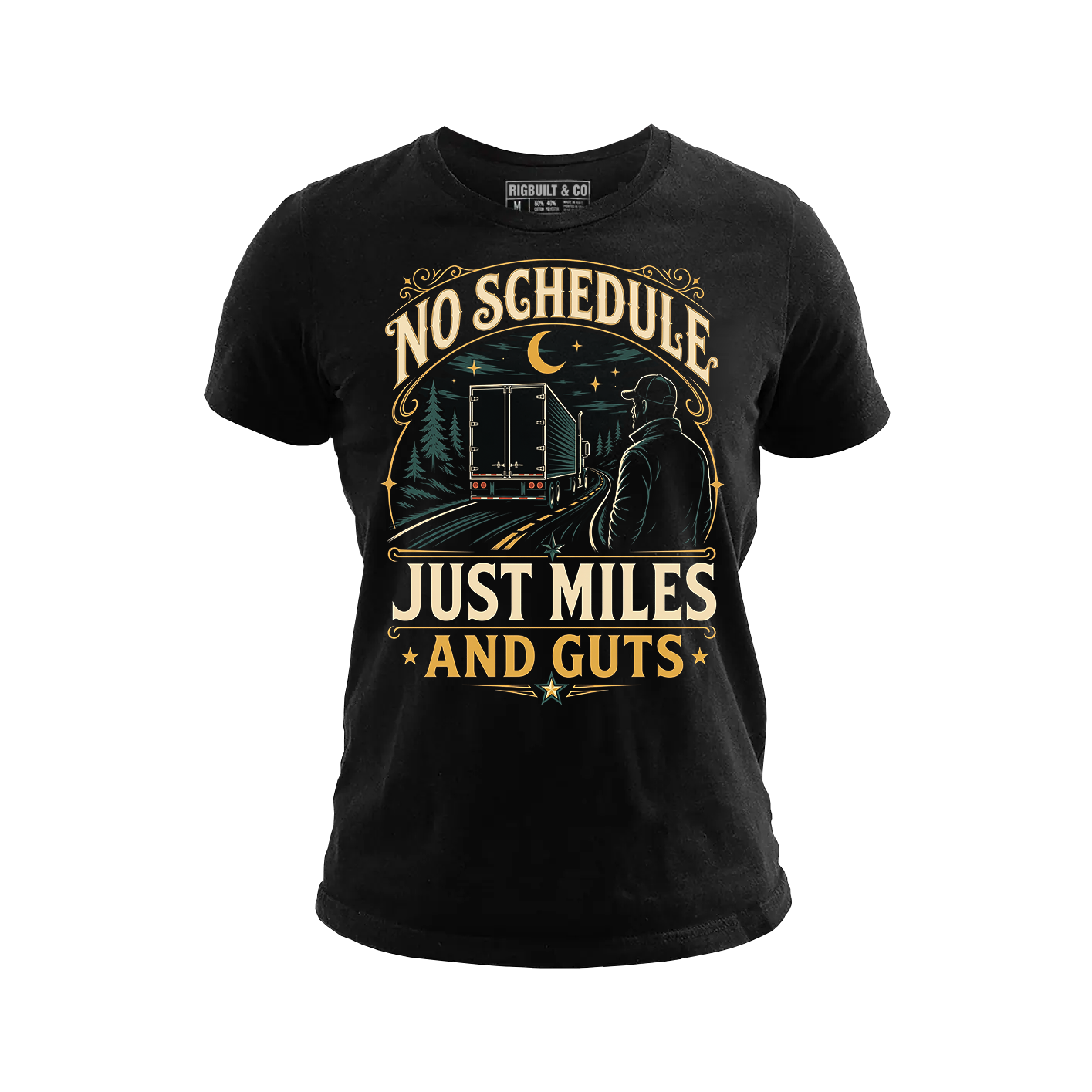 No Schedule Just Miles – Tee