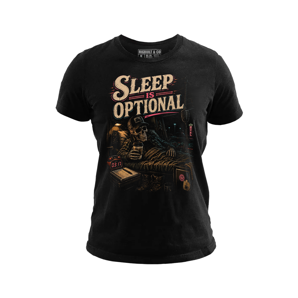 Sleep Is Optional - Tee Front