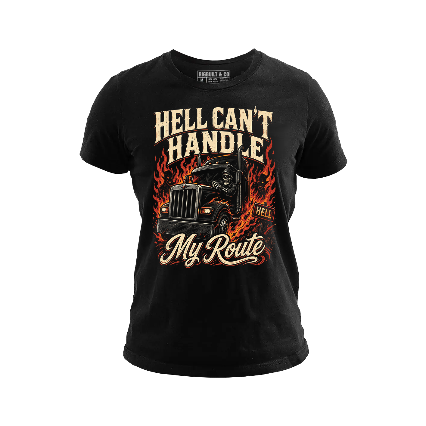 Hell Can’t Handle My Route - Tee