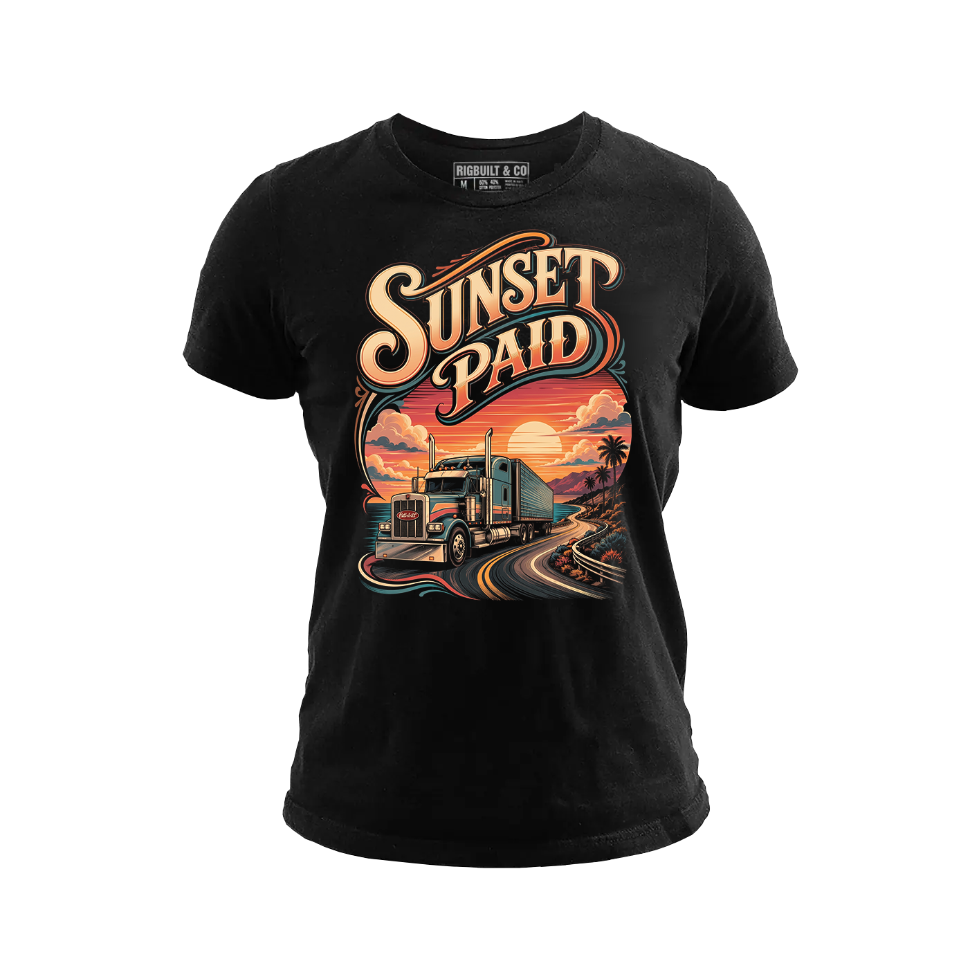 Sunset Paid - Tee
