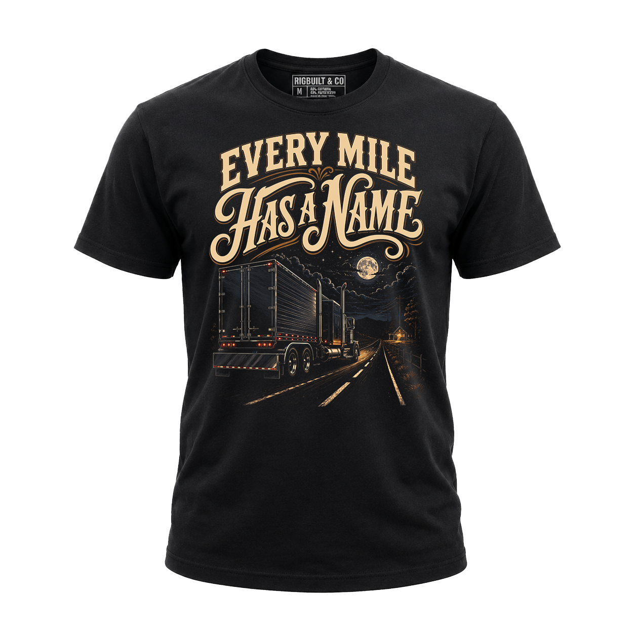 Every Mile Has A Name V2 – Tee Front