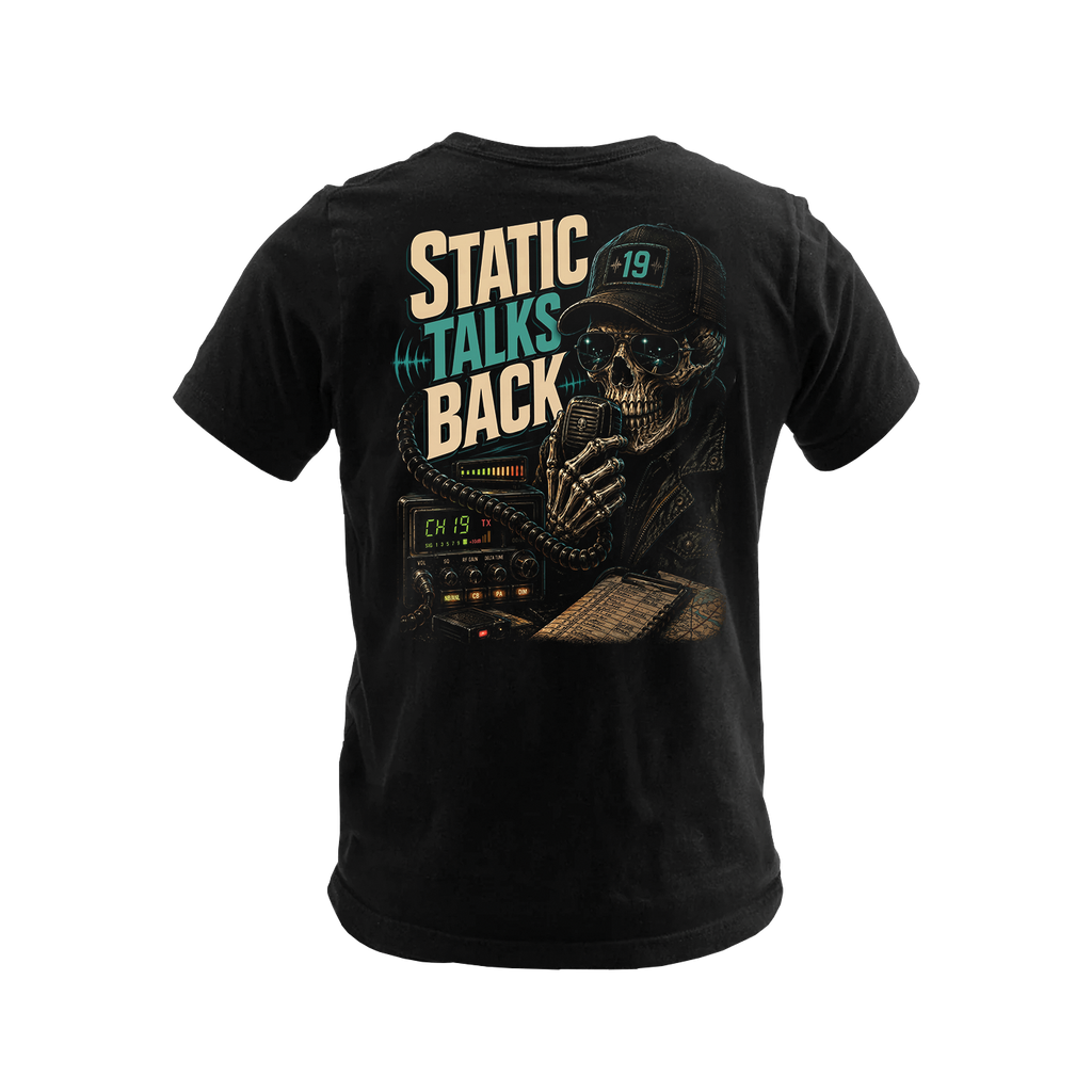 Static Talks Back - Tee