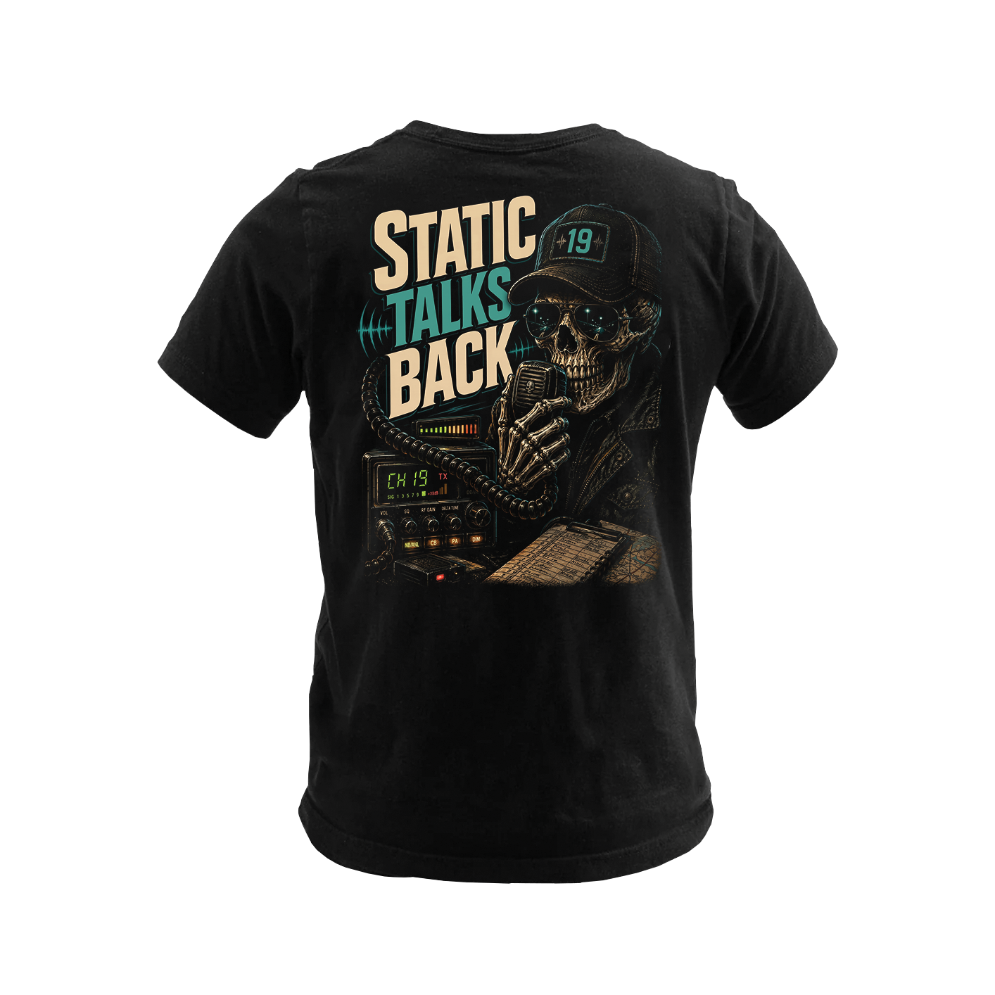 Static Talks Back - Tee