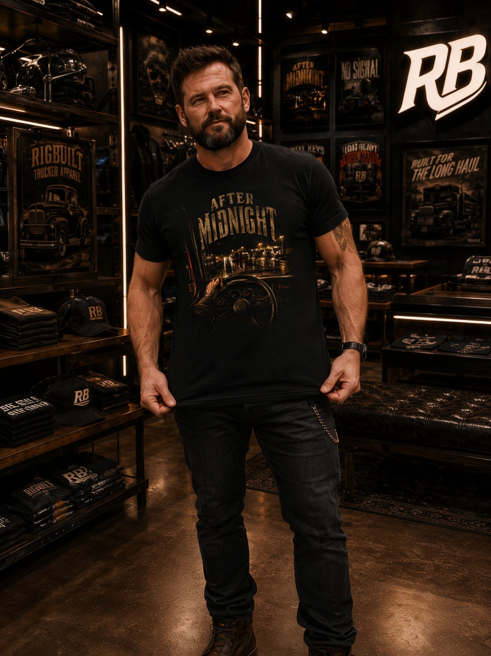 After Midnight - Tee Front
