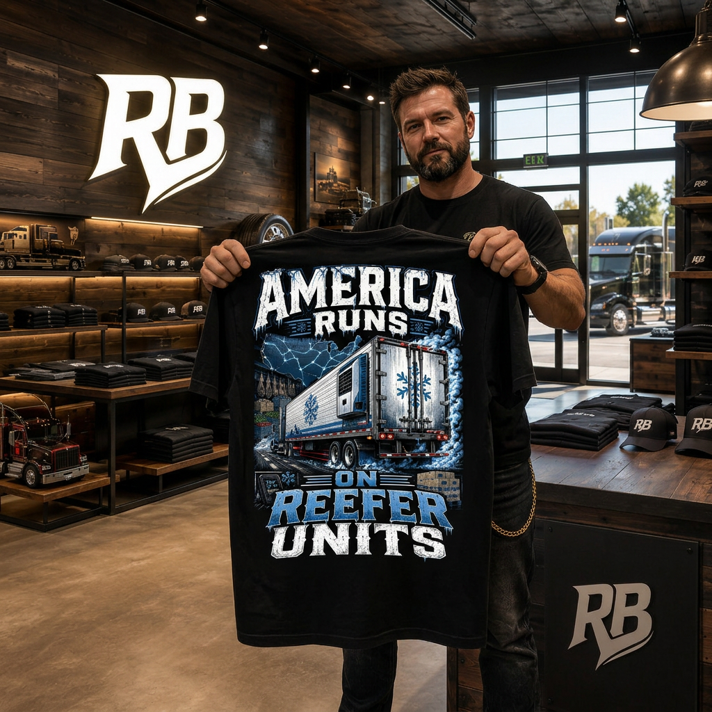 America Runs On Reefer Units - Tee Back