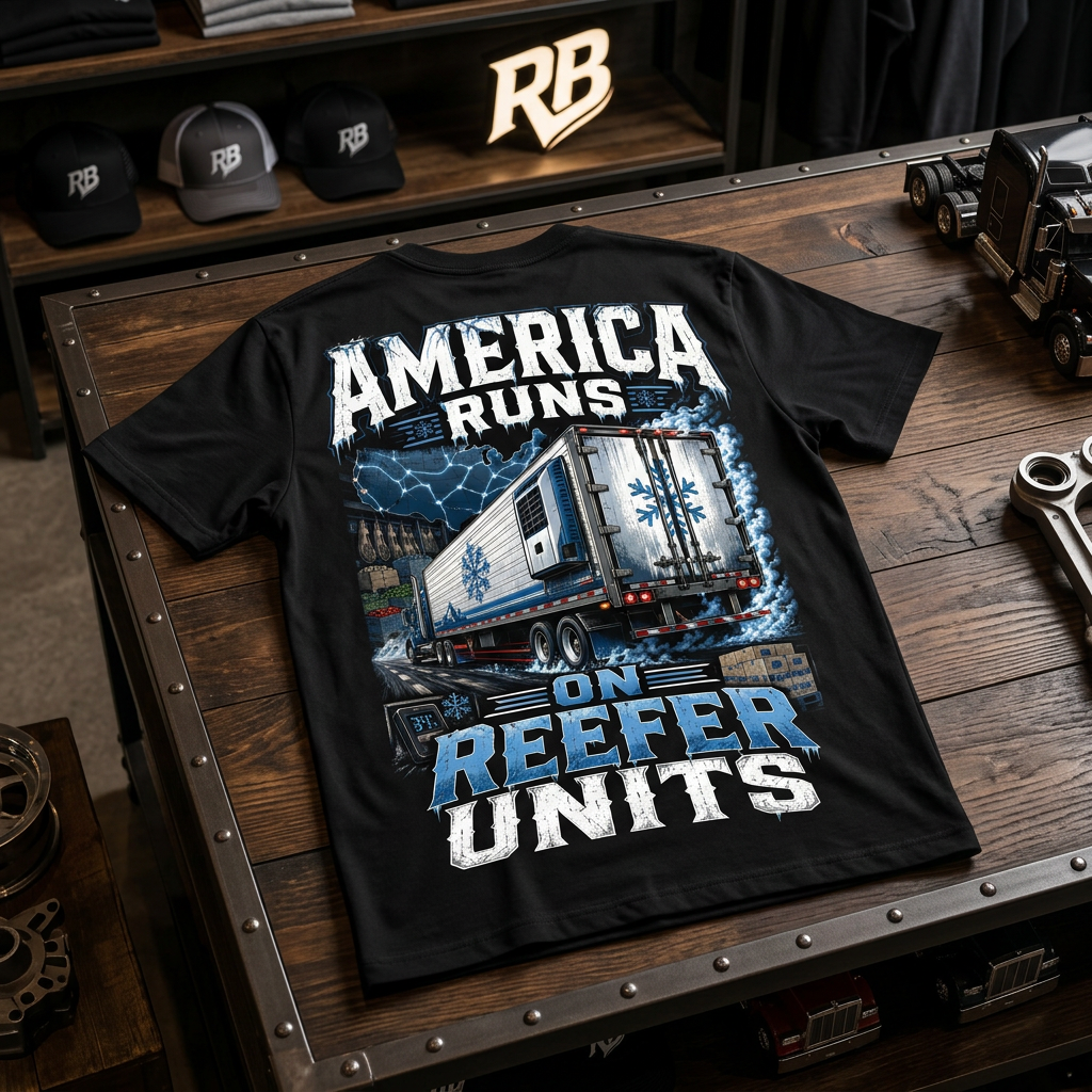 America Runs On Reefer Units - Tee Back