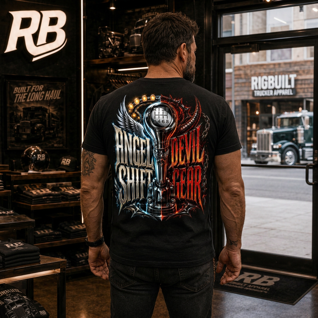 Angel Shift Hell Gear - Tee Back