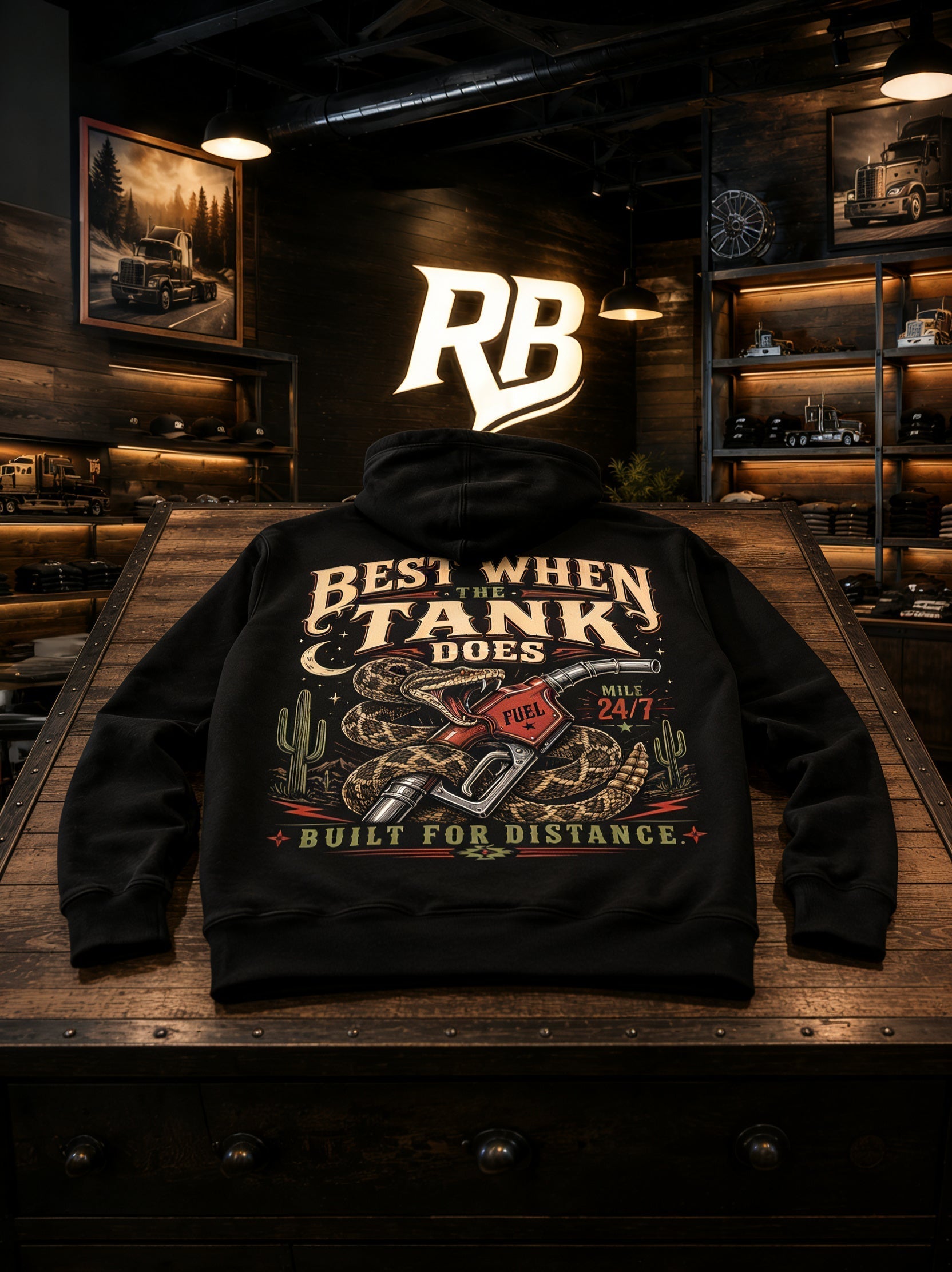 Best When The Tank Does - Hoodie