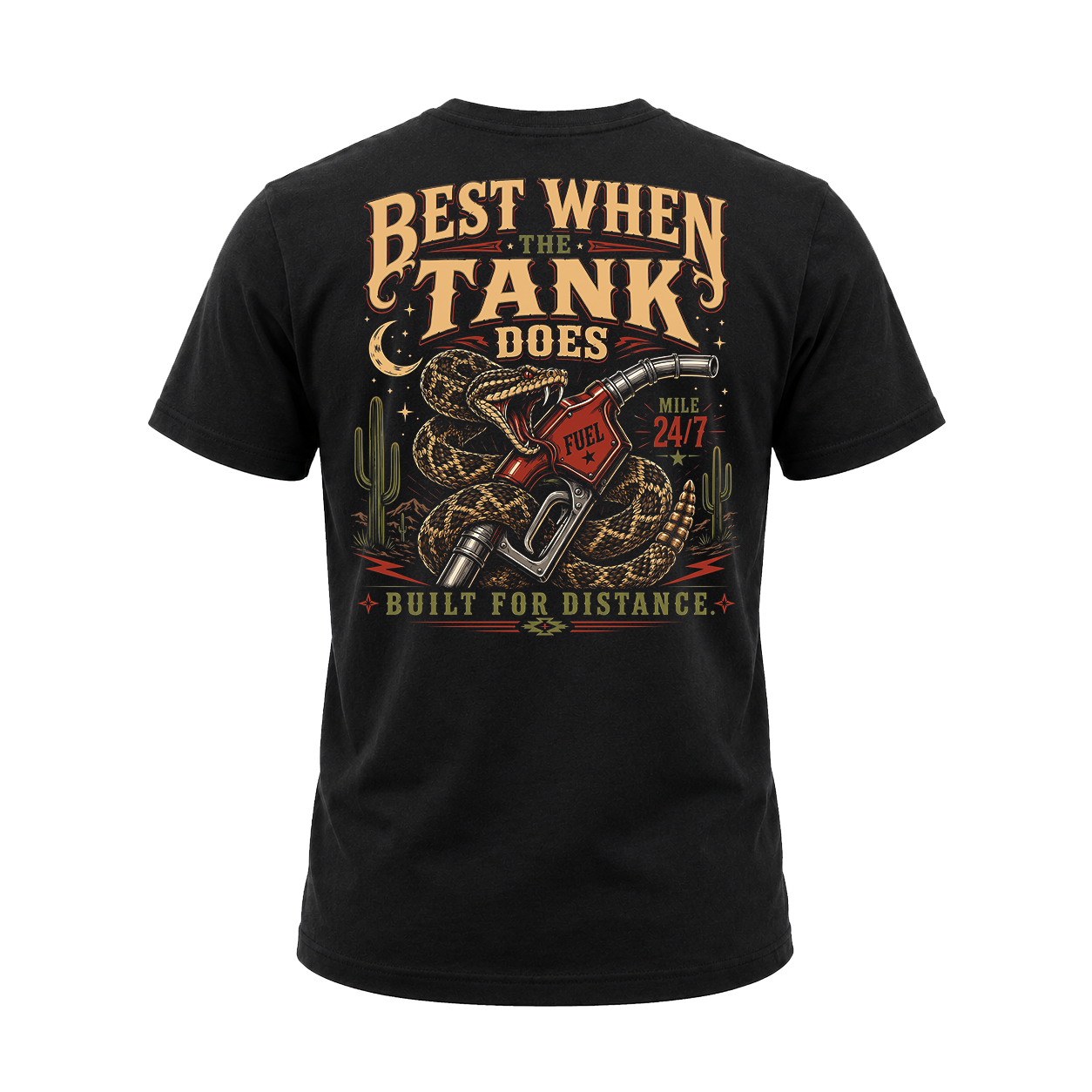 Best When The Tank Does - Tee Back