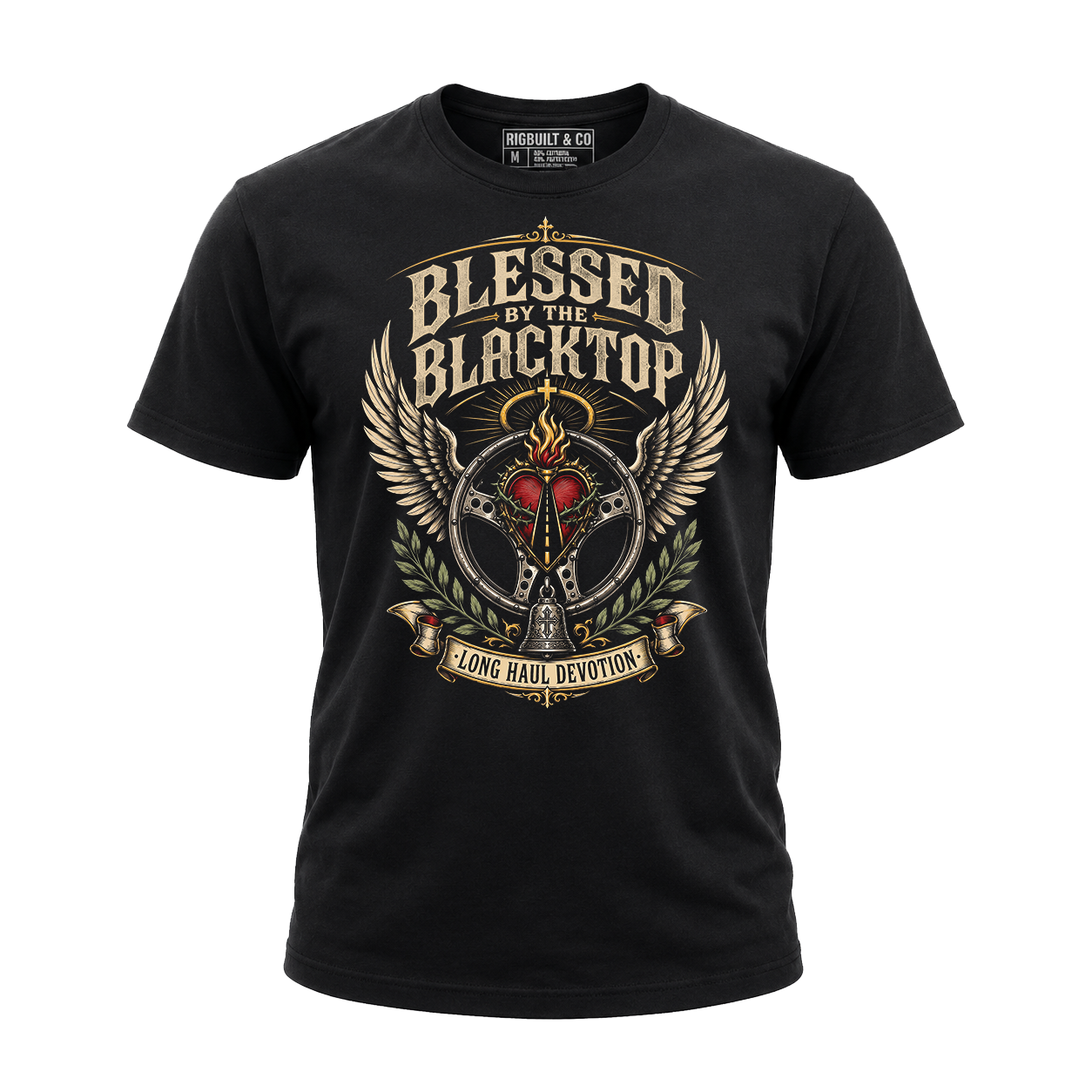 Blessed By The Blacktop - Tee Front