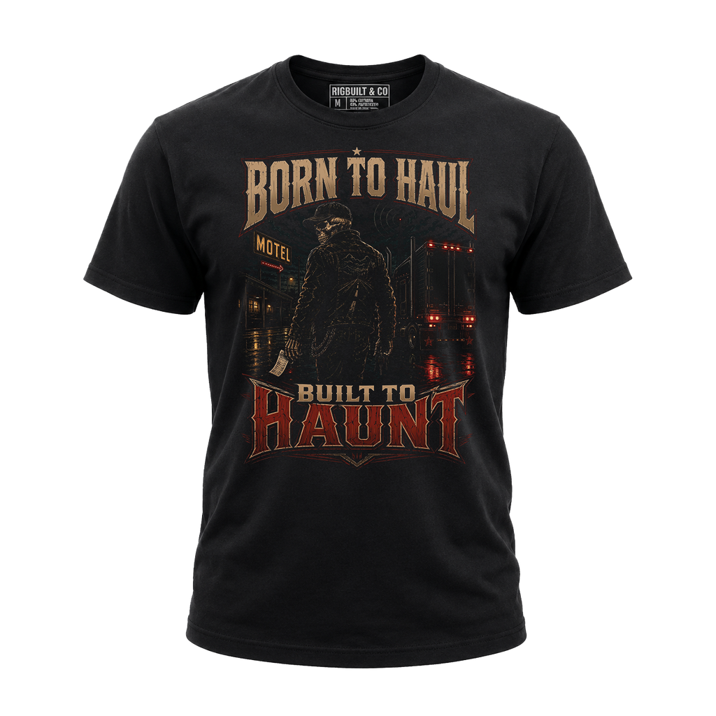 Born To Haul. Built To Haunt - Tee Front