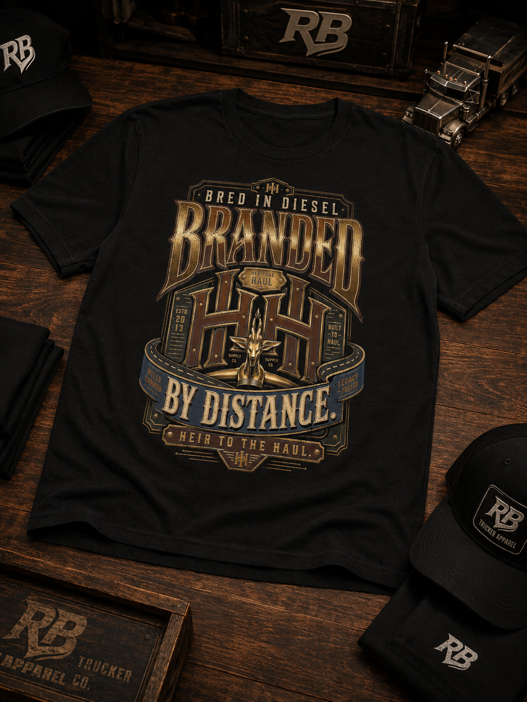 Branded By Distance – Tee Front
