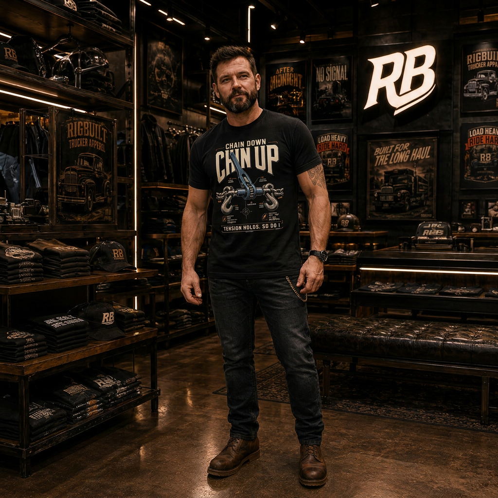 Chain Down Chain Up – Tee Front