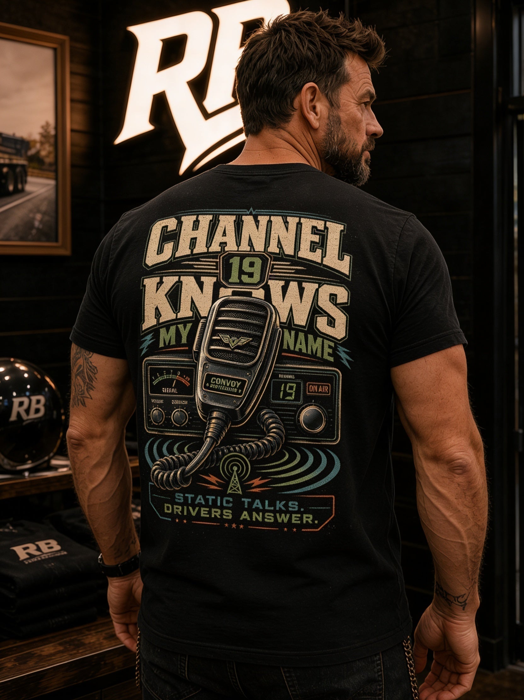 Channel 19 Knows My Name – Tee Back
