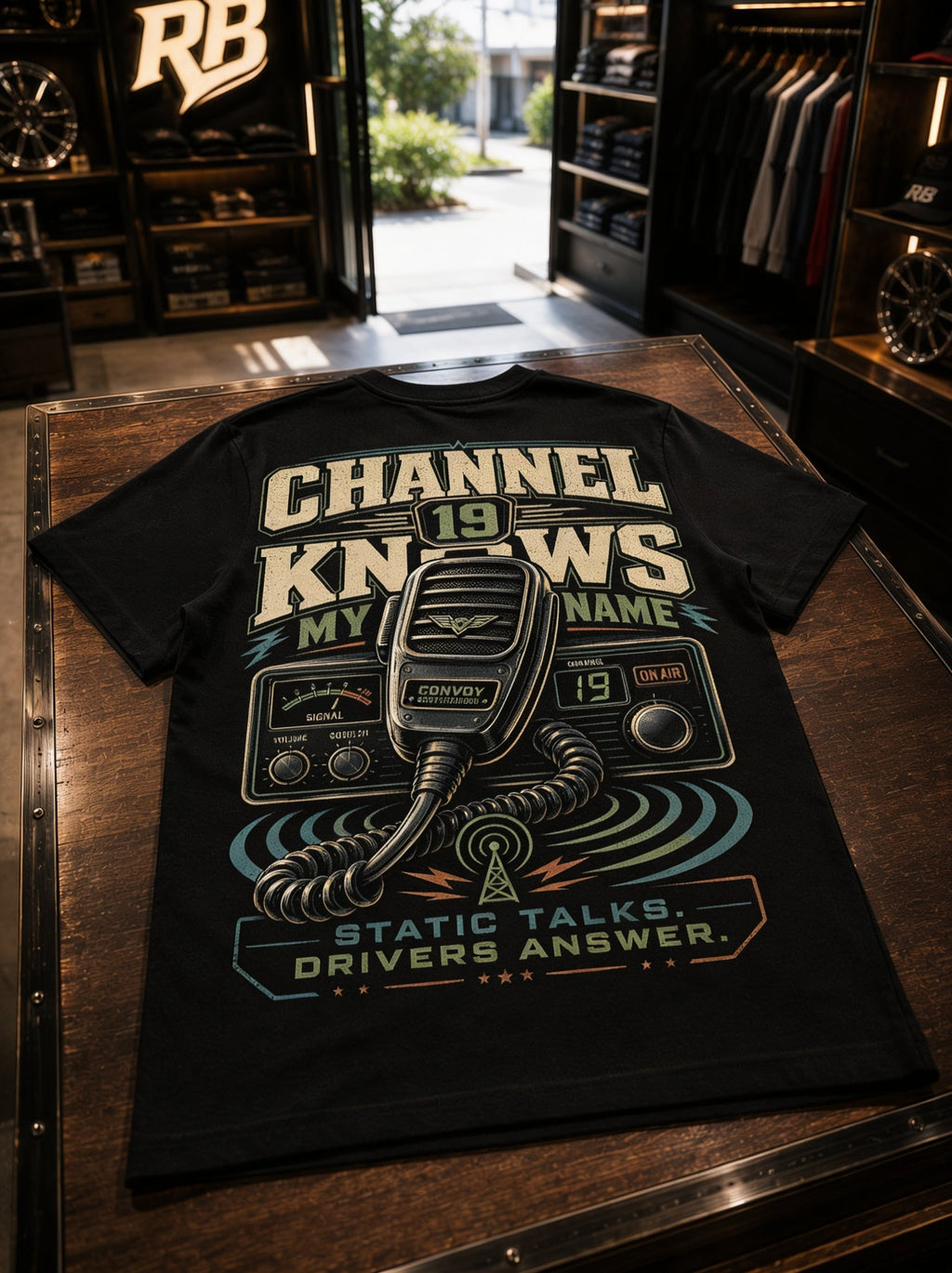 Channel 19 Knows My Name – Tee Back
