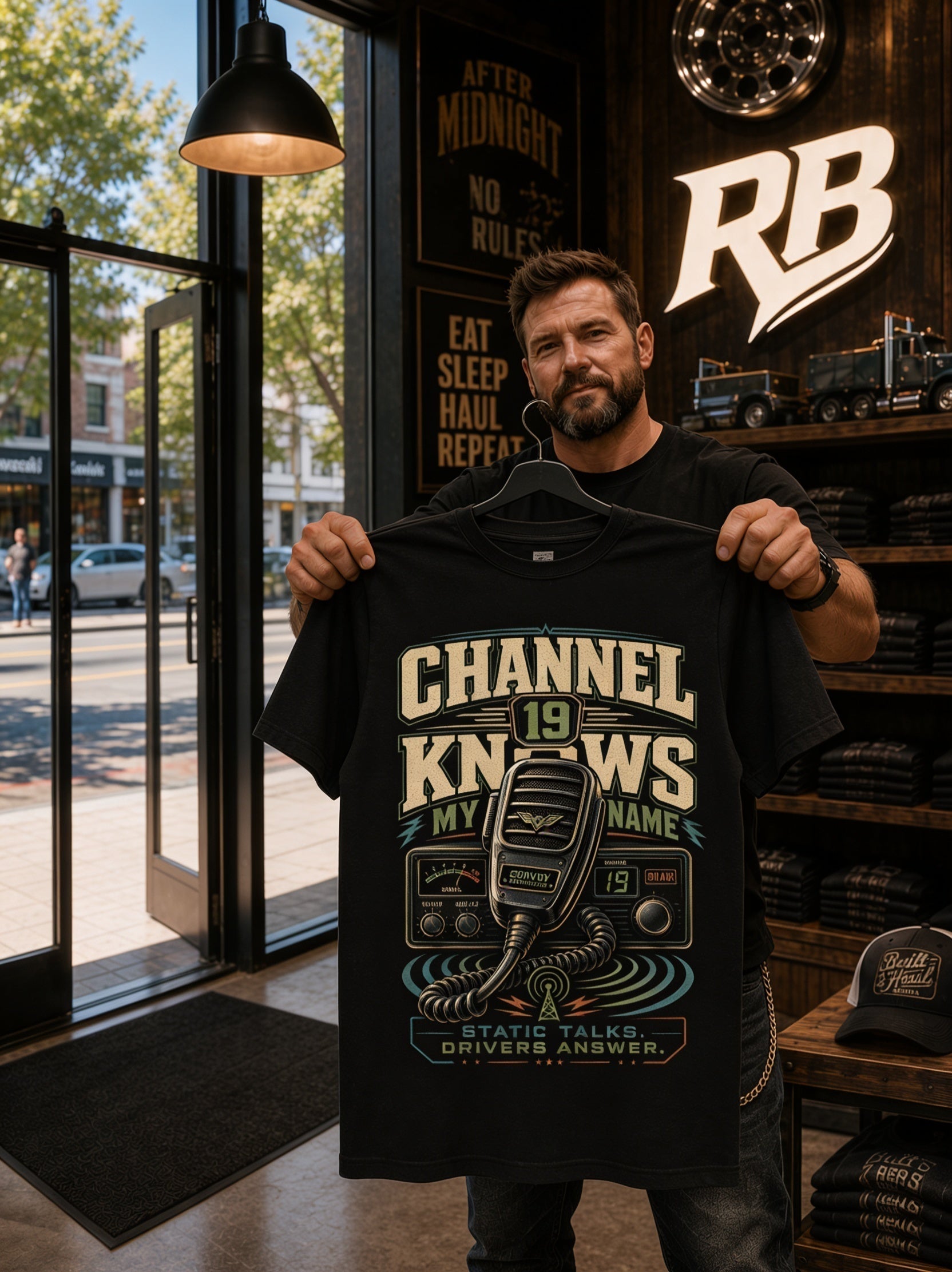Channel 19 Knows My Name – Tee Front